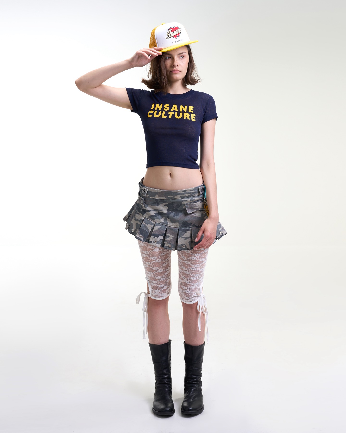 Insane® Culture Baby Tee - Navy