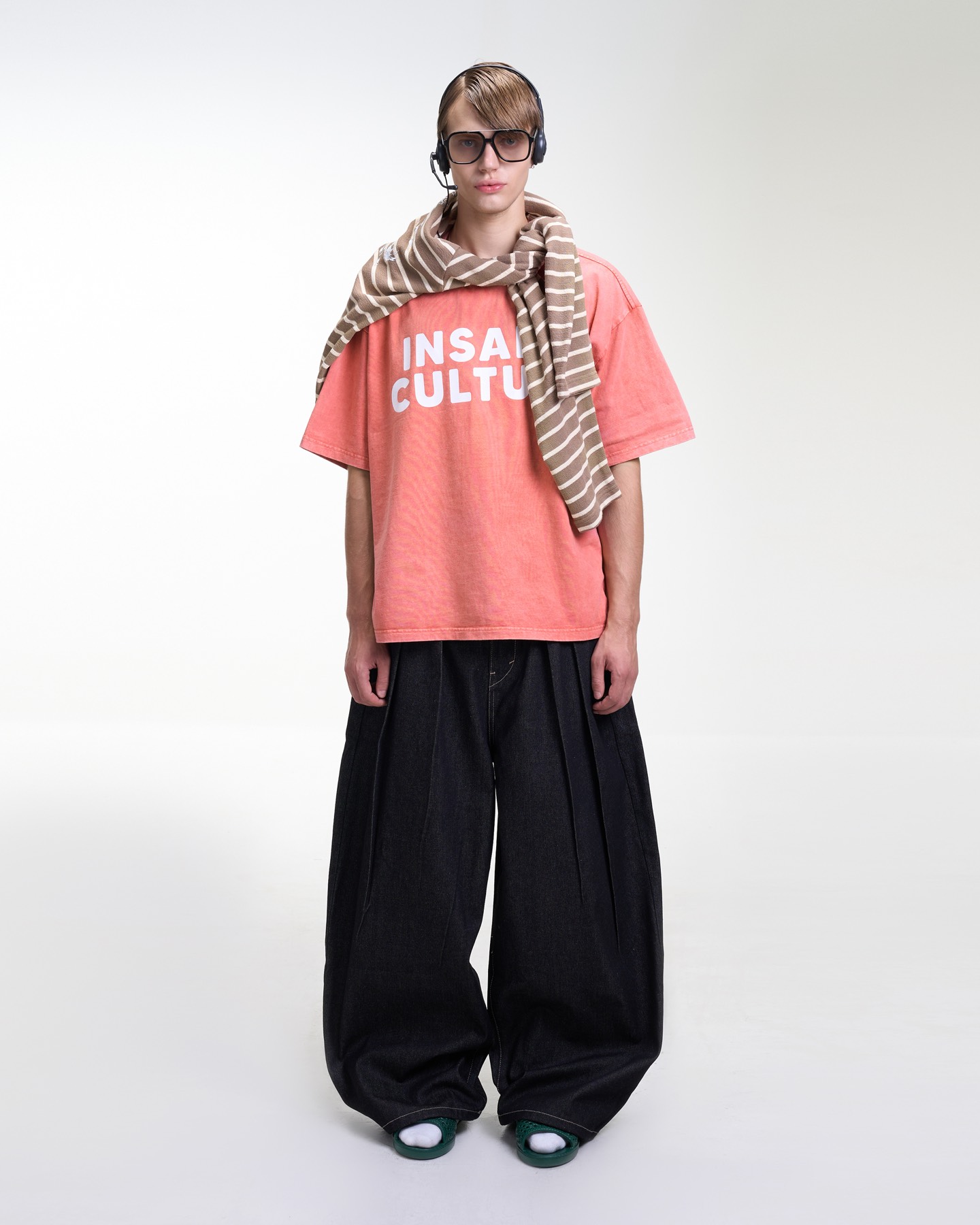 Insane® Culture 26 Washed Tee  - Faded Orange