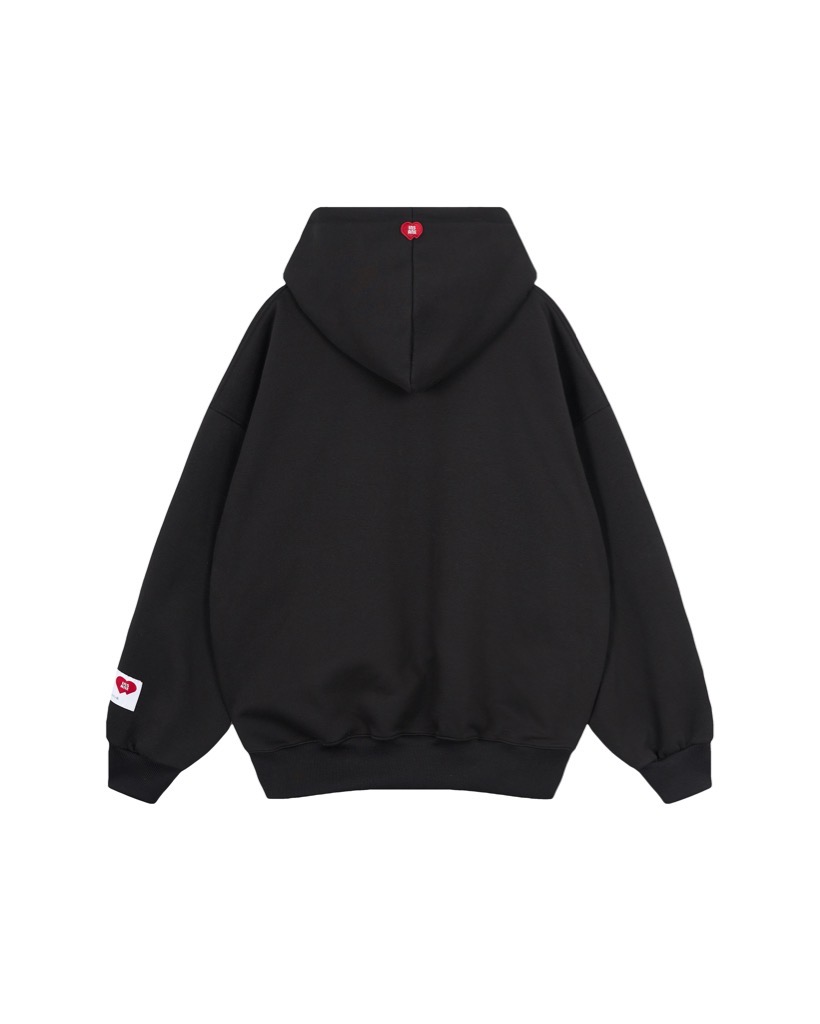 Insane® “Heart Service” Hoodie - Black