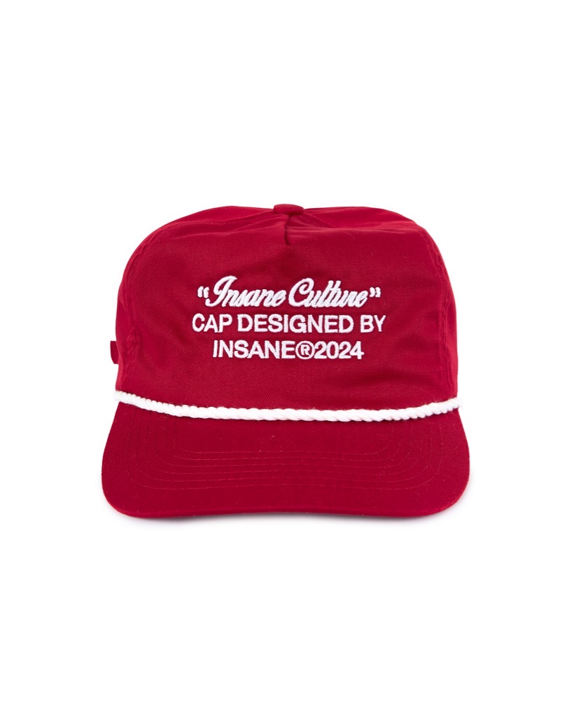 Insane® Culture 5Panel Cap - Red