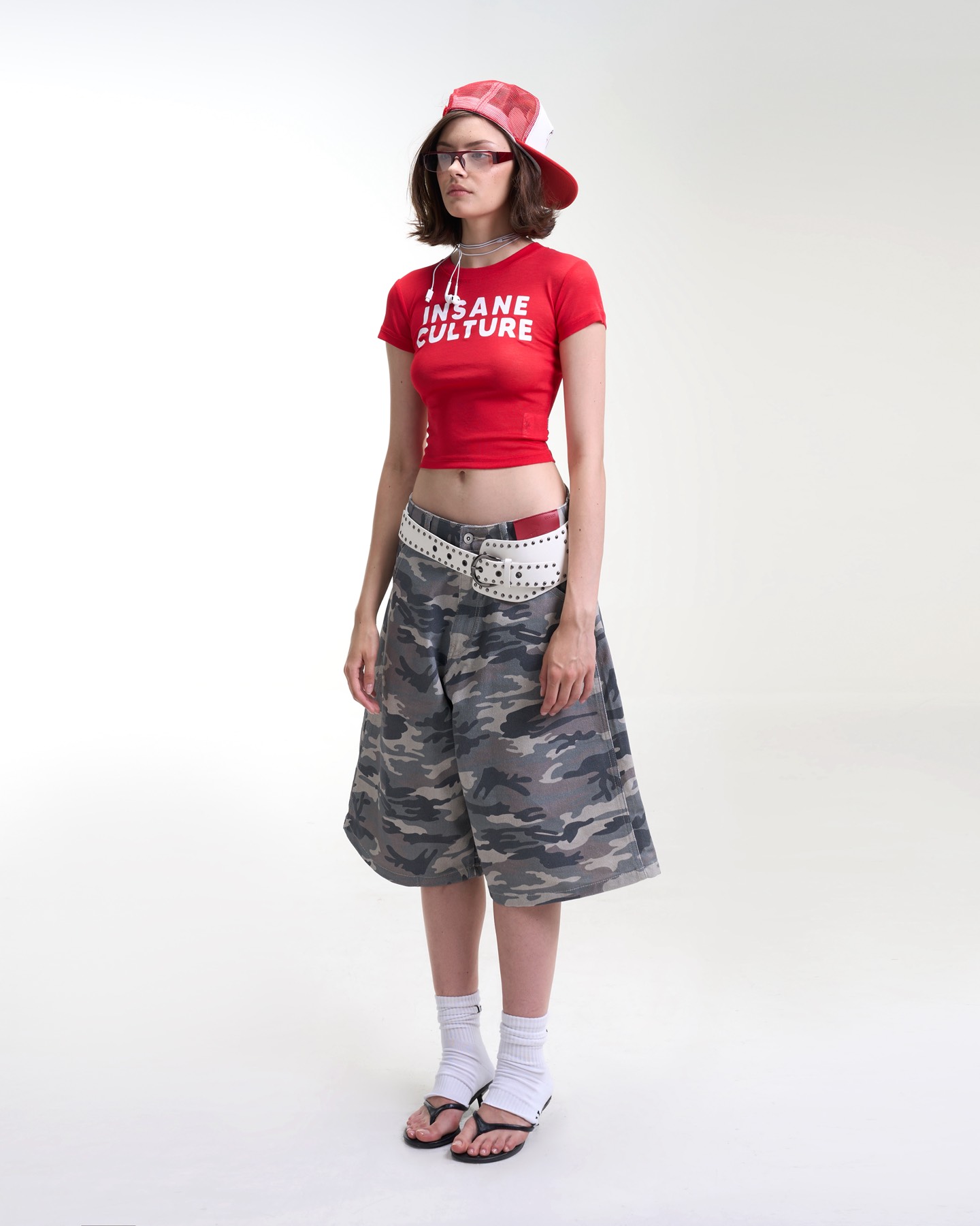 Insane® Culture Baby Tee - Red