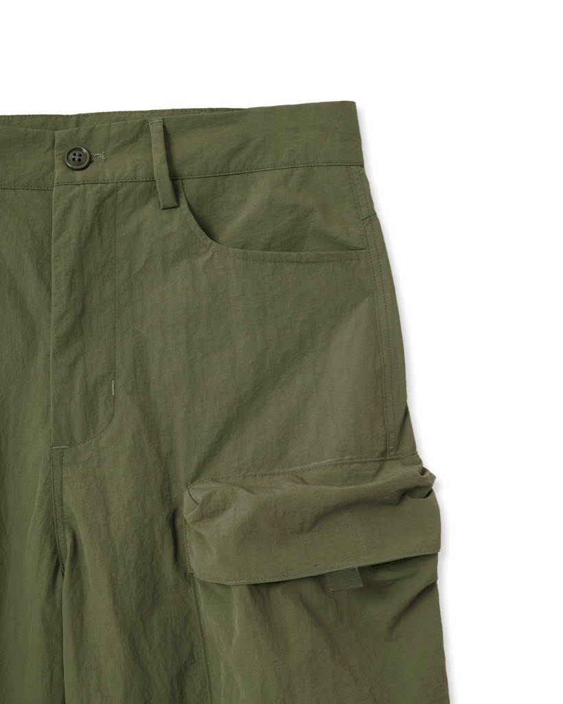 Insane® Cargo Parachute Pants - Green