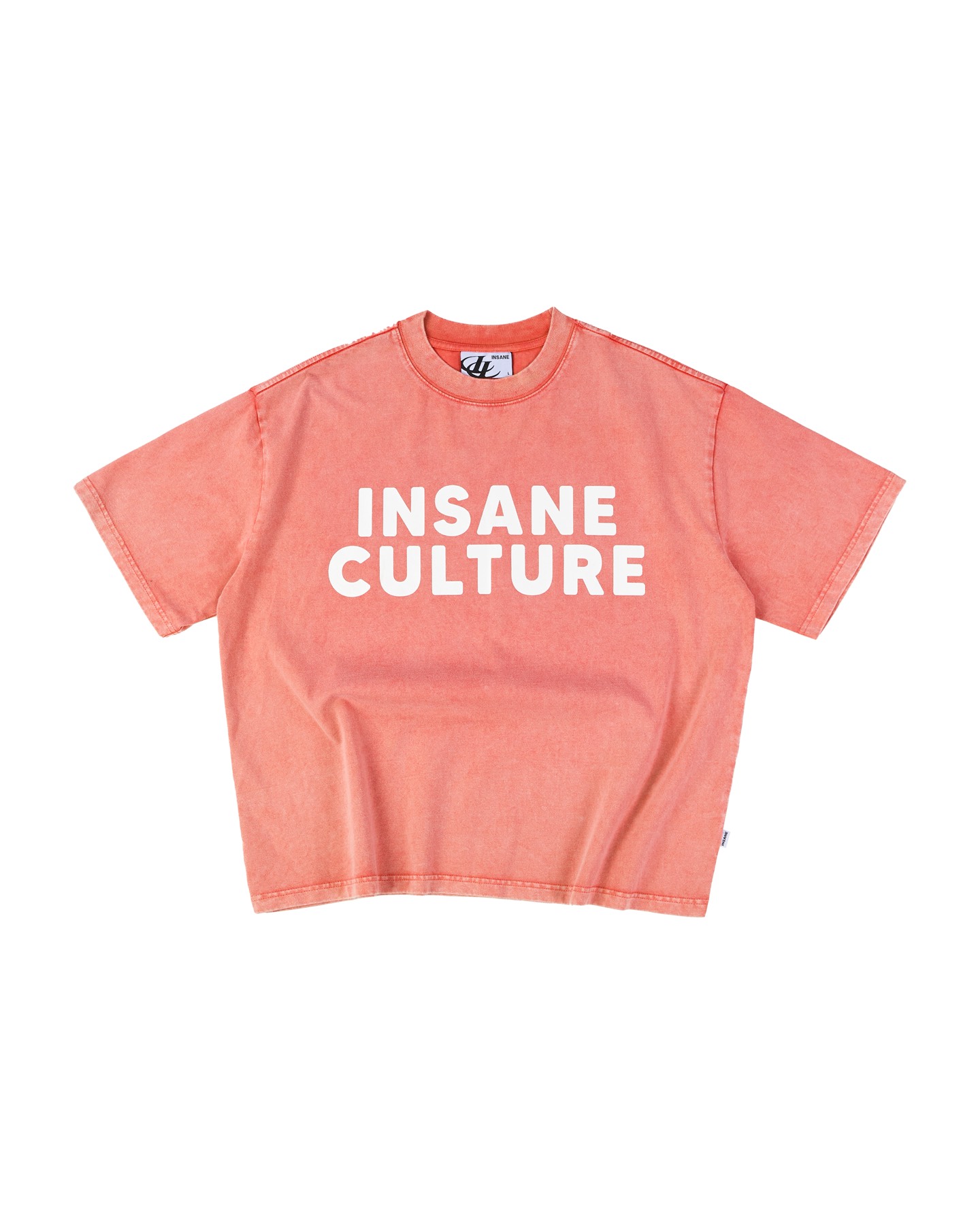 Insane® Culture 26 Washed Tee  - Faded Orange