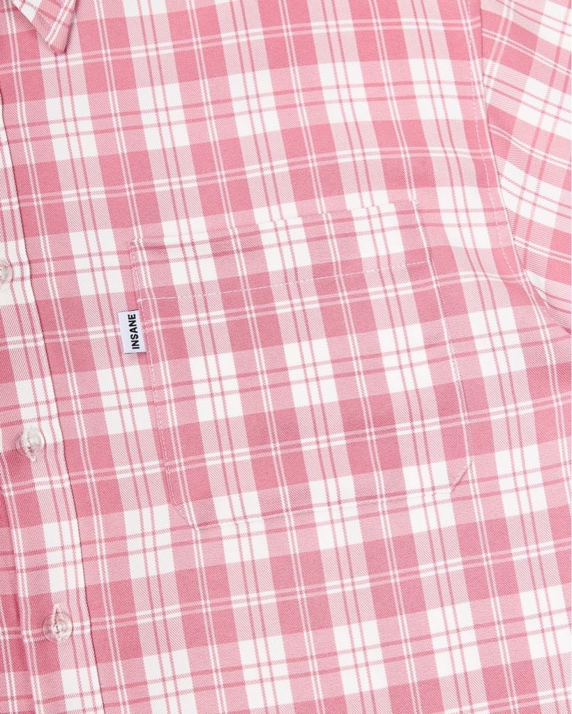 Insane® Plaid Shirt 2.0 - Pink