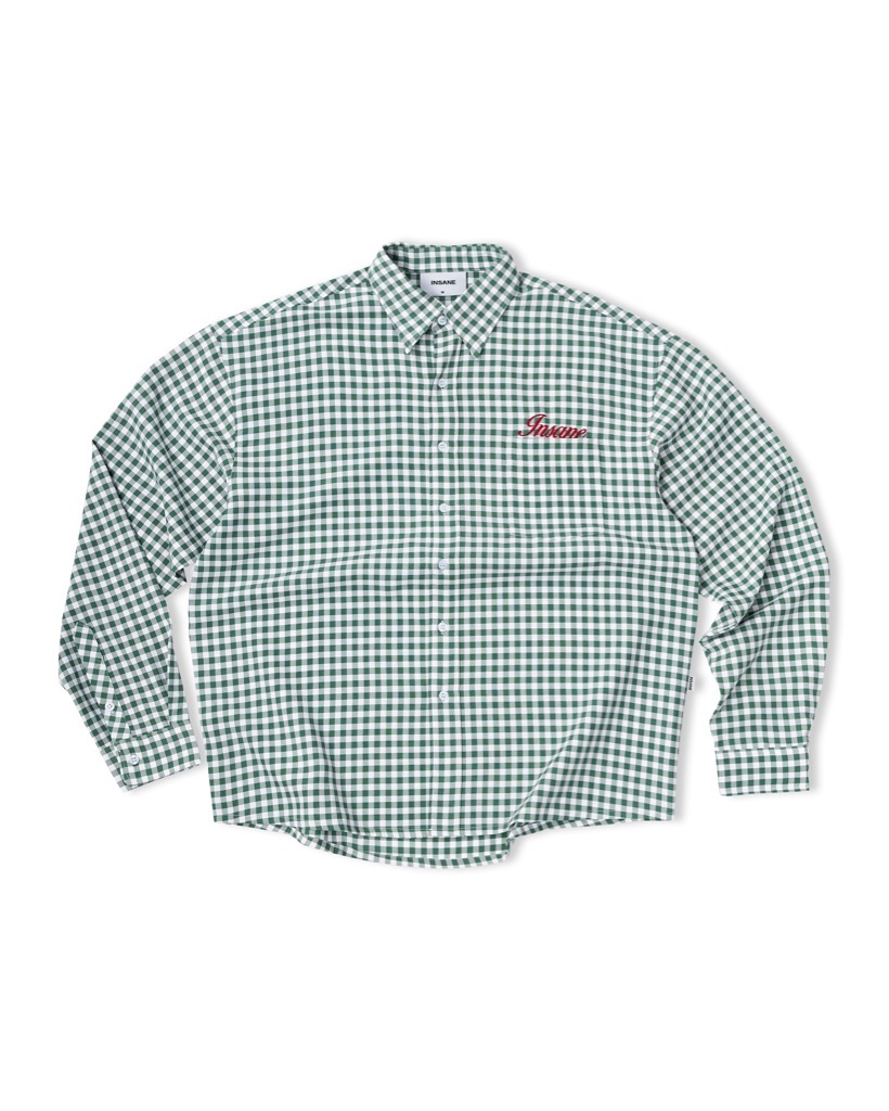 Insane® Checked Shirt - Green