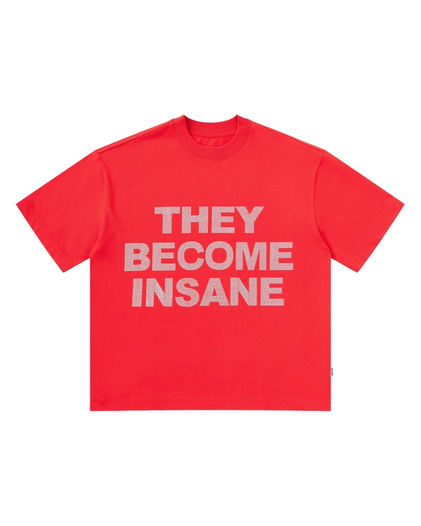 Insane® Beaded Tee - Red