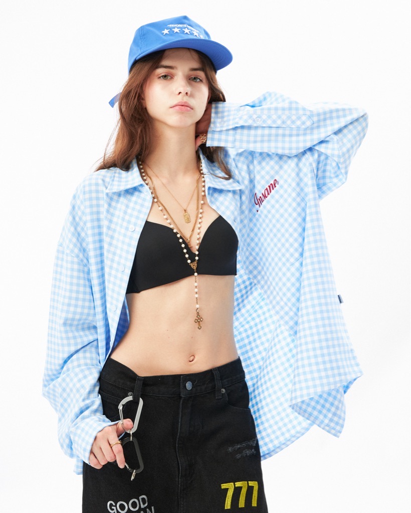 Insane® Checked Shirt - Blue