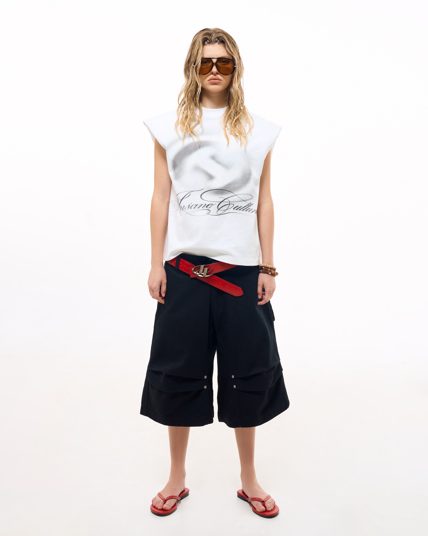 Insane® “I” Tanning Tee - White