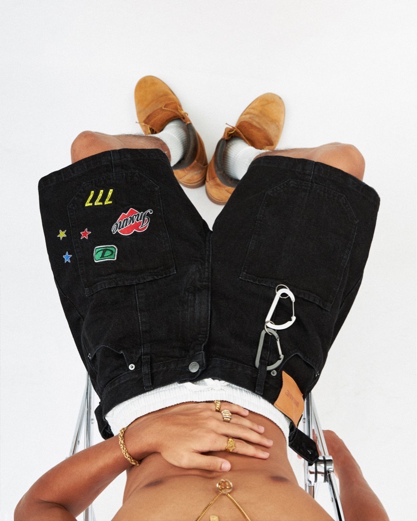 Insane® Stickers Shorts - Black
