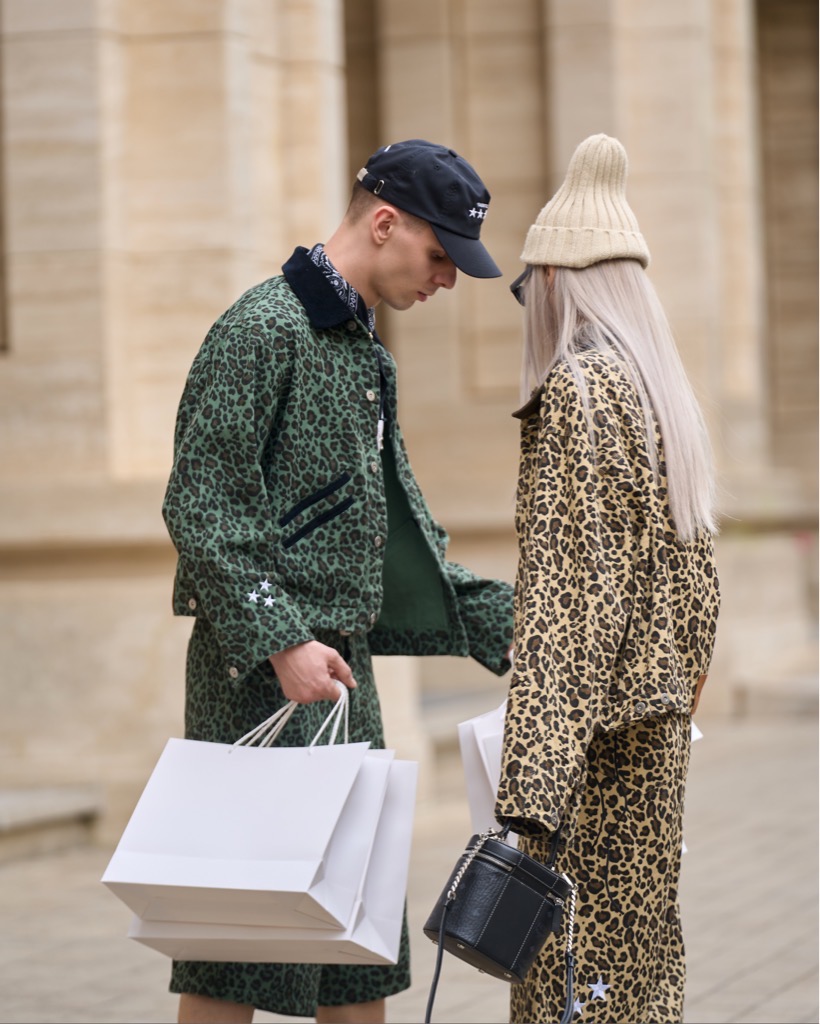 Insane® Leopard Jorts - Green