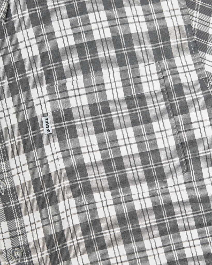 Insane® Plaid Shirt 2.0 - Grey