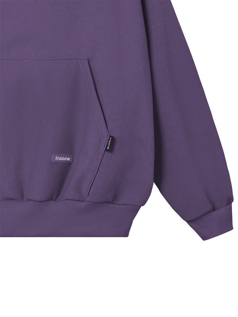 Insane® Not In The Mood Hoodie - Purple