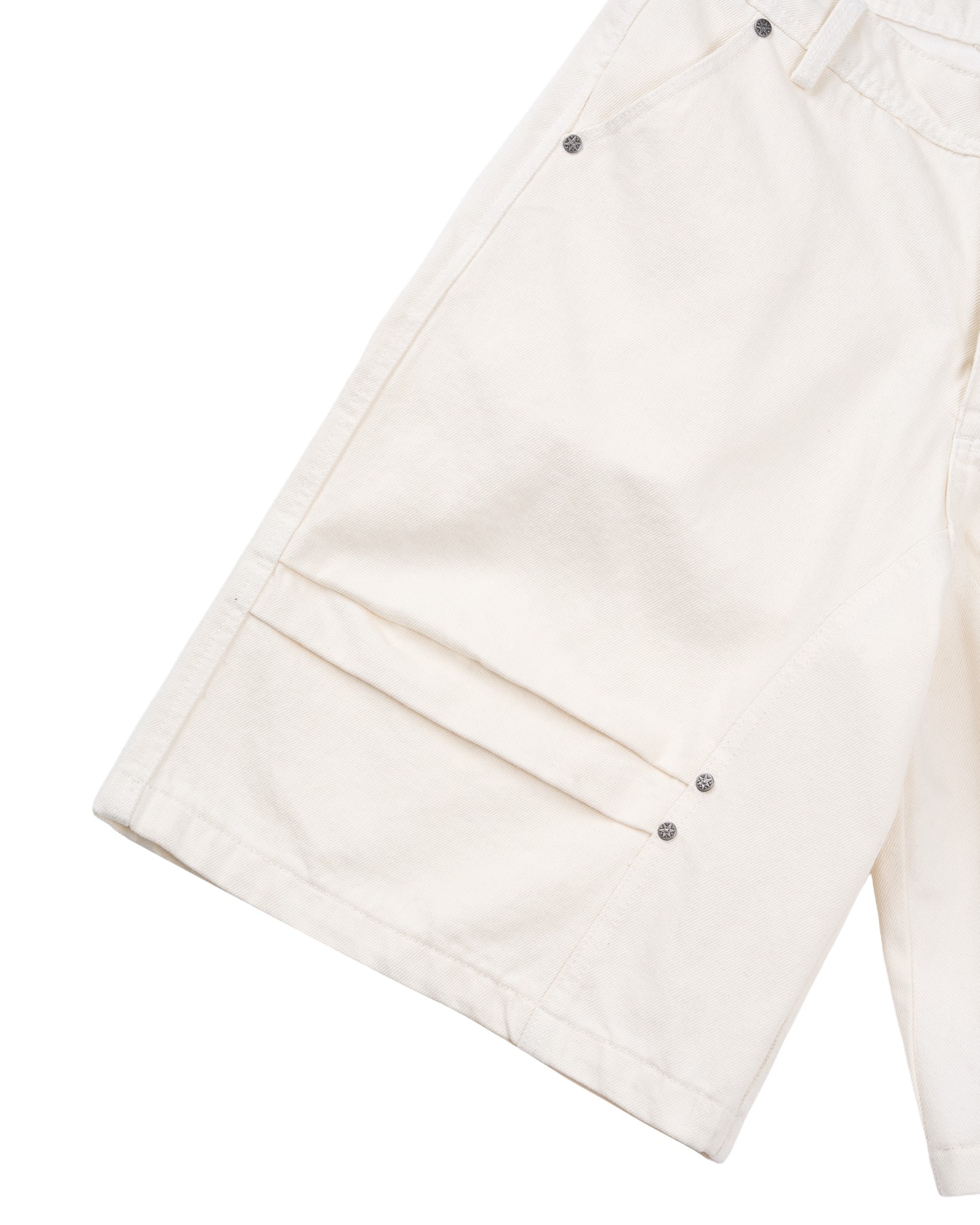 Insane® Rawline Jorts - White