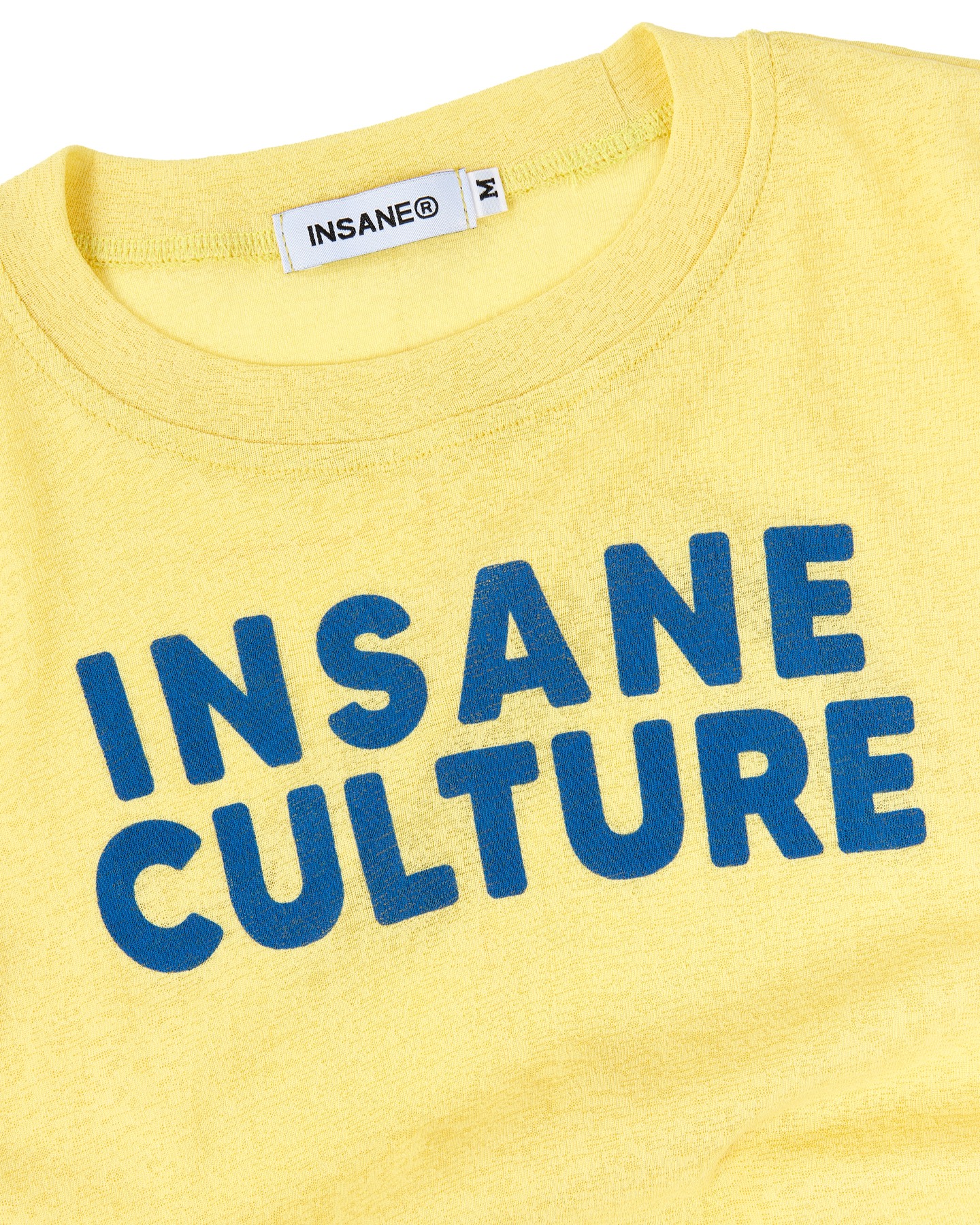 Insane® Culture Baby Tee - Lime Yellow