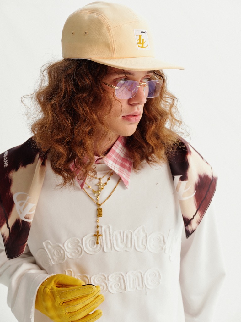 Insane® Logo 5Panel Cap - Lemon Chiffon