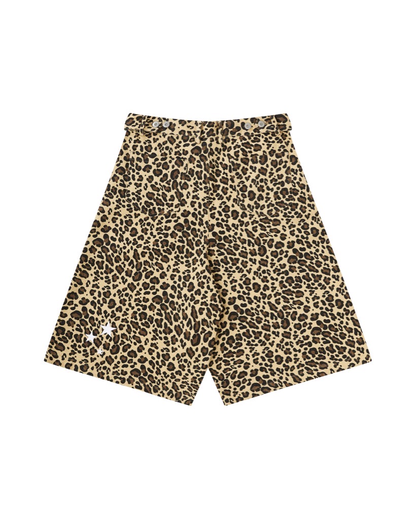 Insane® Leopard Jorts - Brown