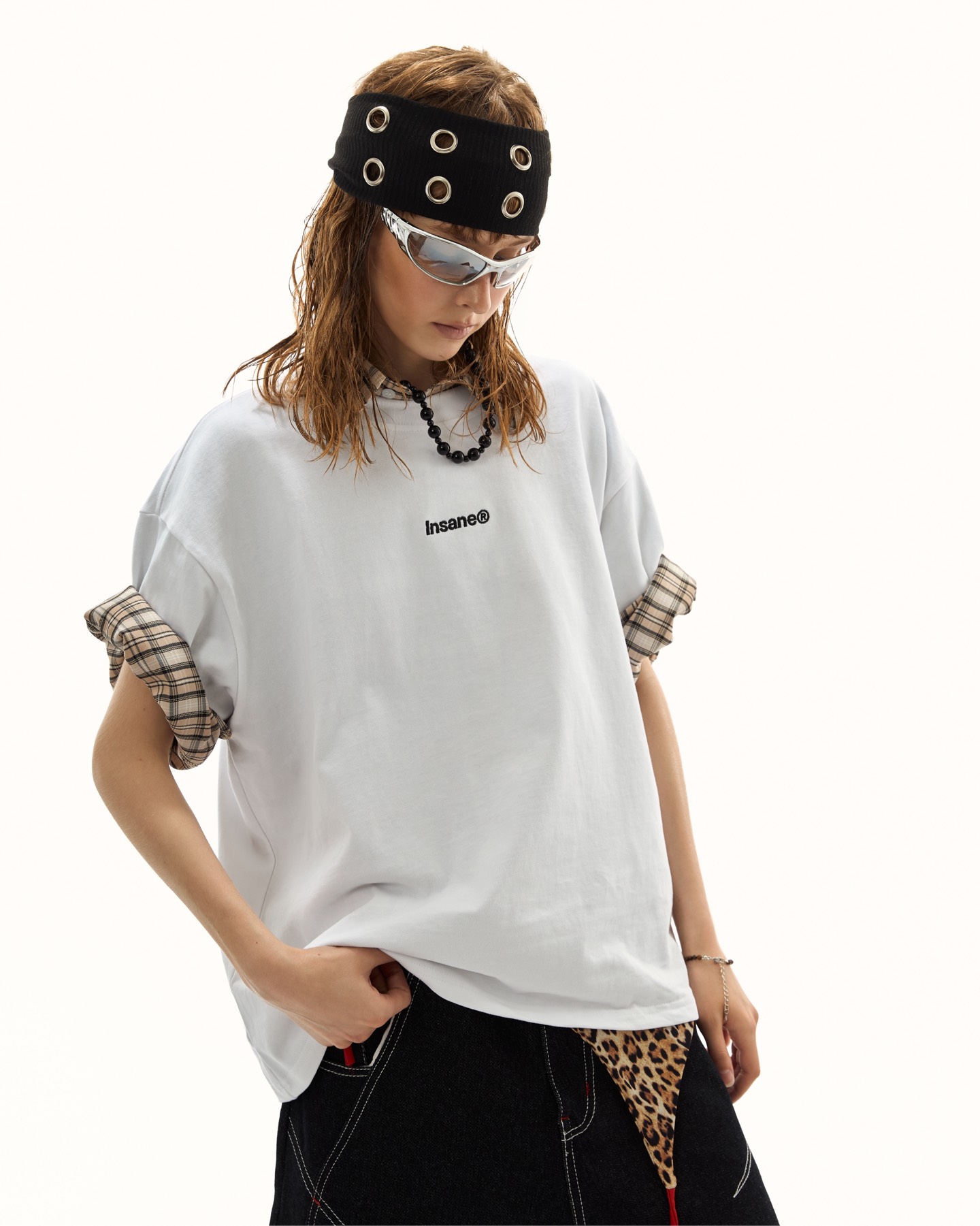 Insane® Big Logo Tee - White
