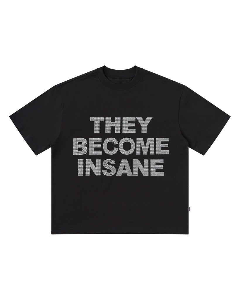 Insane® Beaded Tee - Black