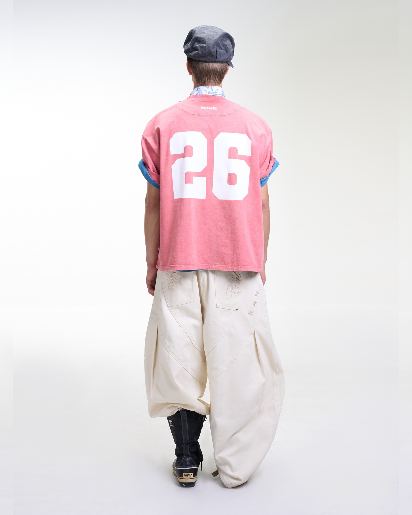 Insane® Culture 26 Washed Tee - Faded Red