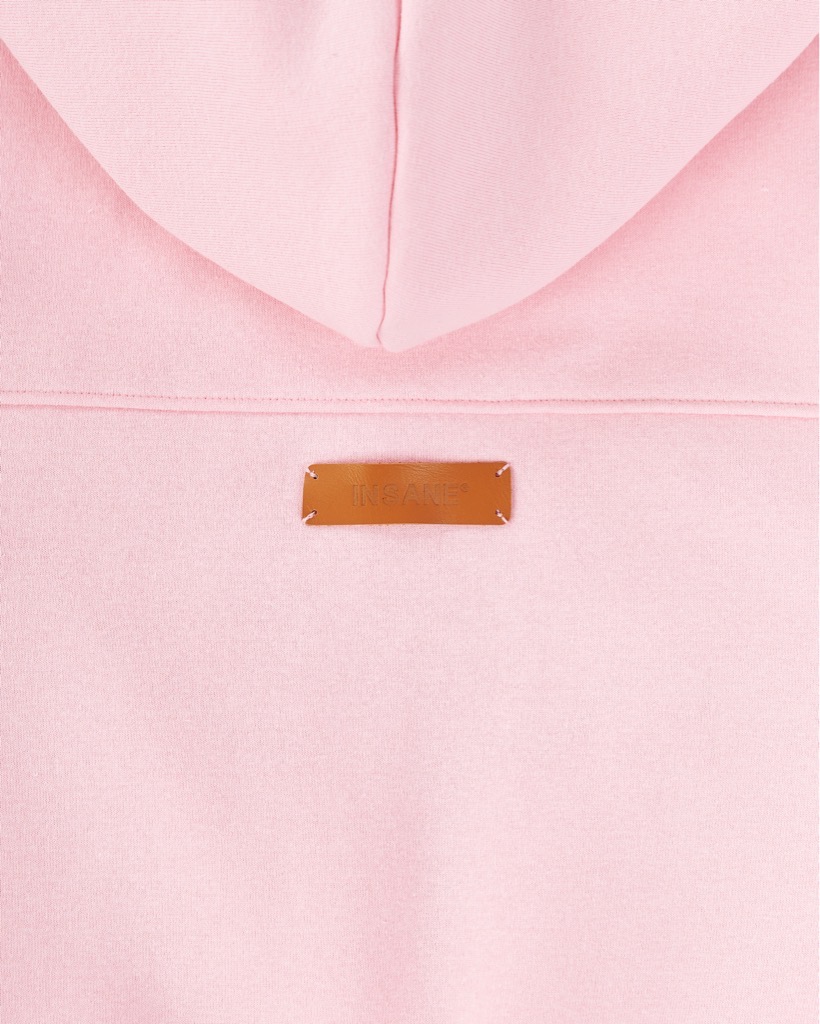 Insane® Weekly Boxy Hoodie Zip - Baby Pink