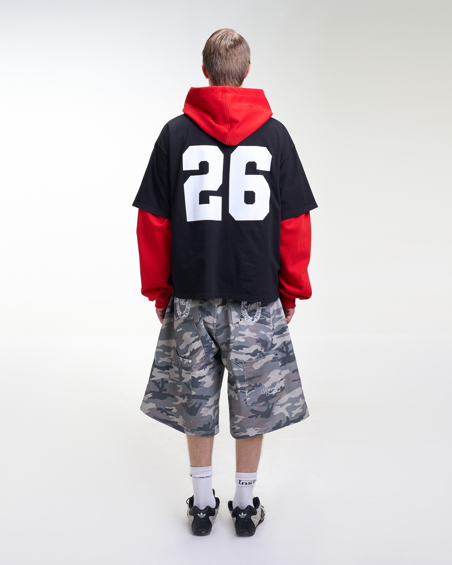Insane® Culture 26 Washed Tee - Faded Black