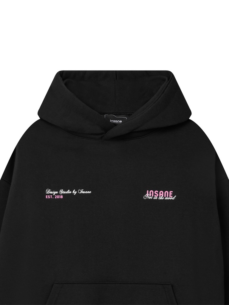 Insane® Not In The Mood Hoodie - Black
