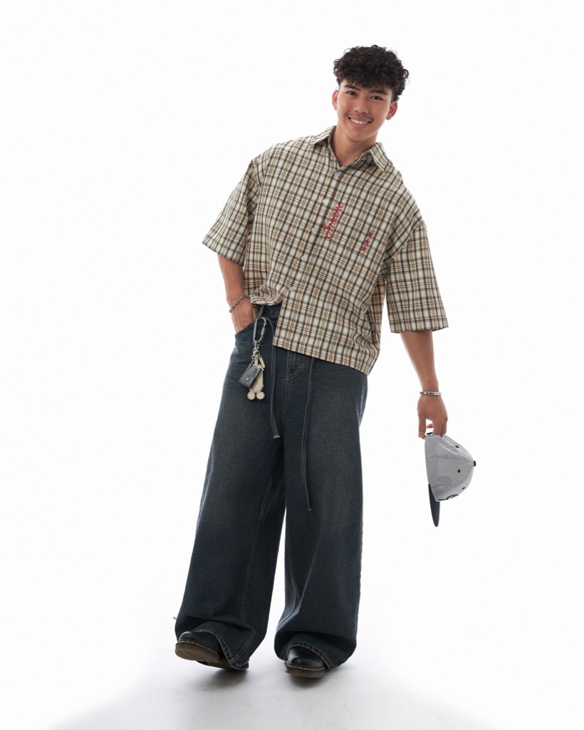 Insane® Plaid Shirt - Brown