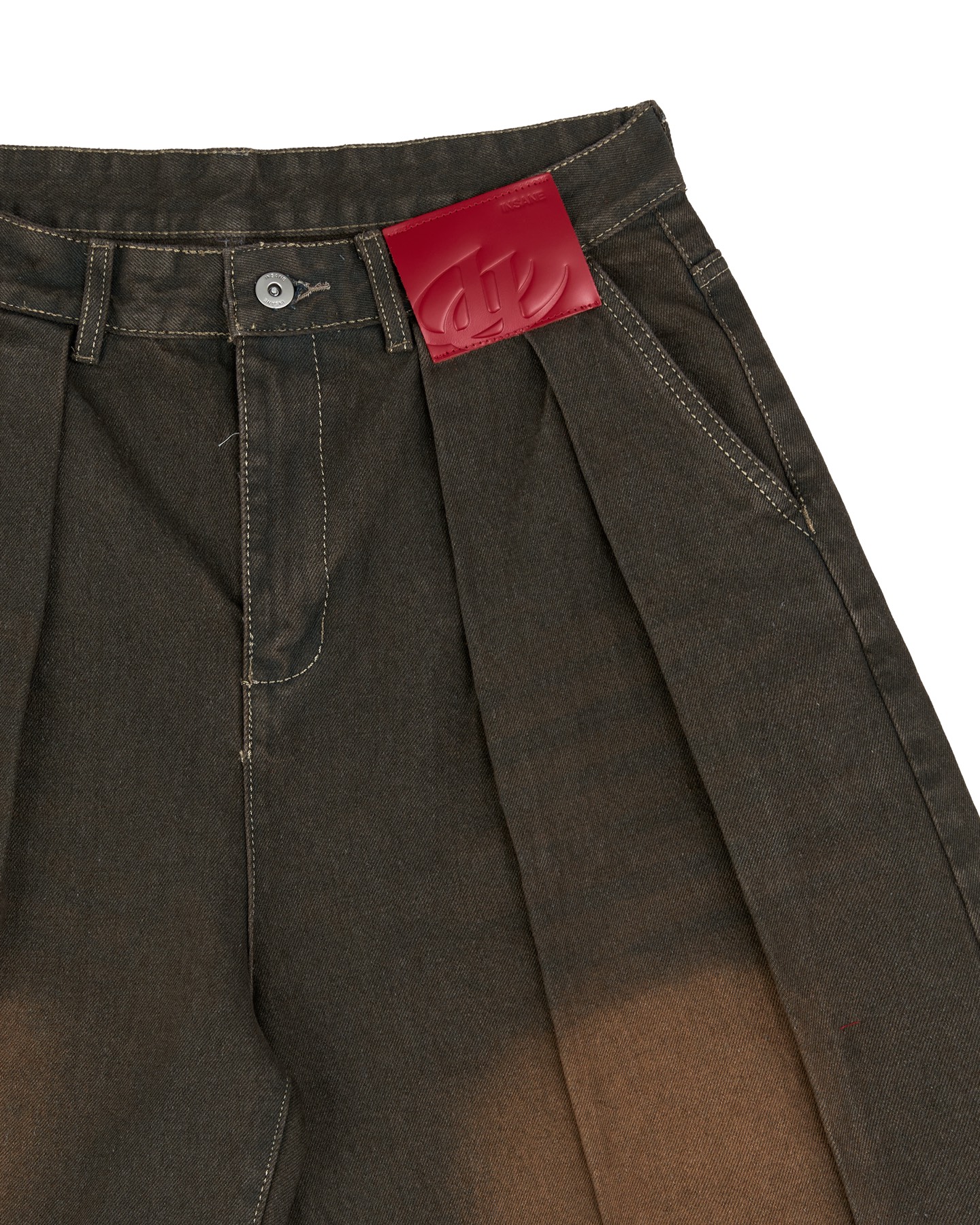 Insane® Dual Realm Denim Pants - Brown