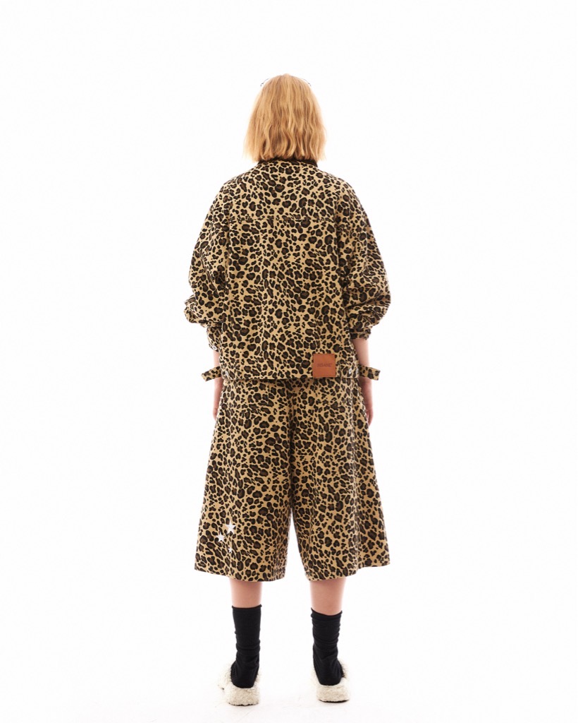 Insane® Leopard Jorts - Brown