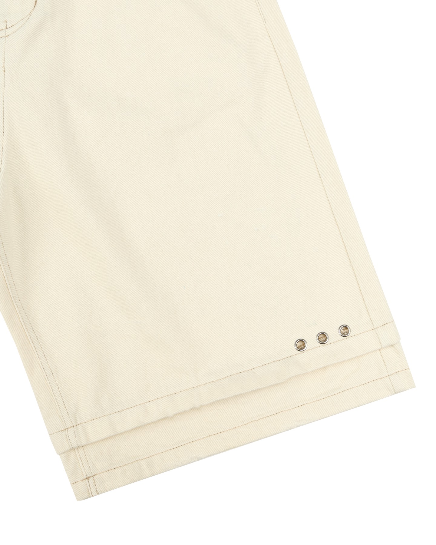 Insane® Rough Edge Jorts - White