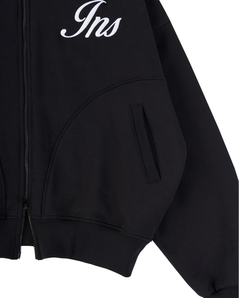 Insane® Weekly Boxy Hoodie Zip - Black