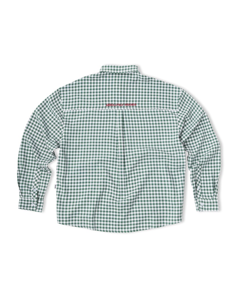 Insane® Checked Shirt - Green