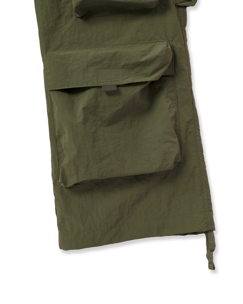 Insane® Cargo Parachute Pants - Green