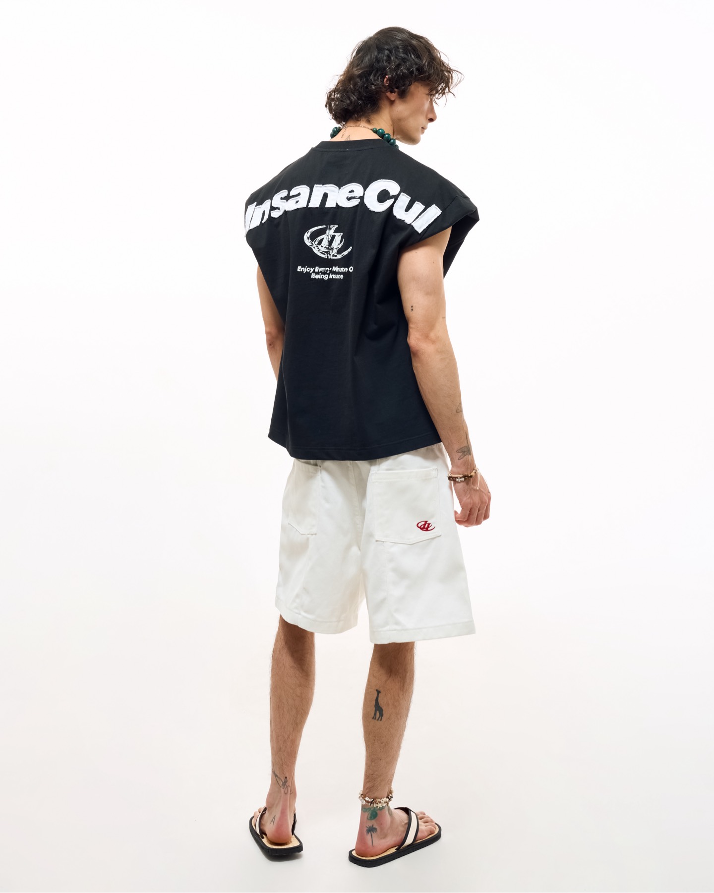Insane® INSN Shorts - White