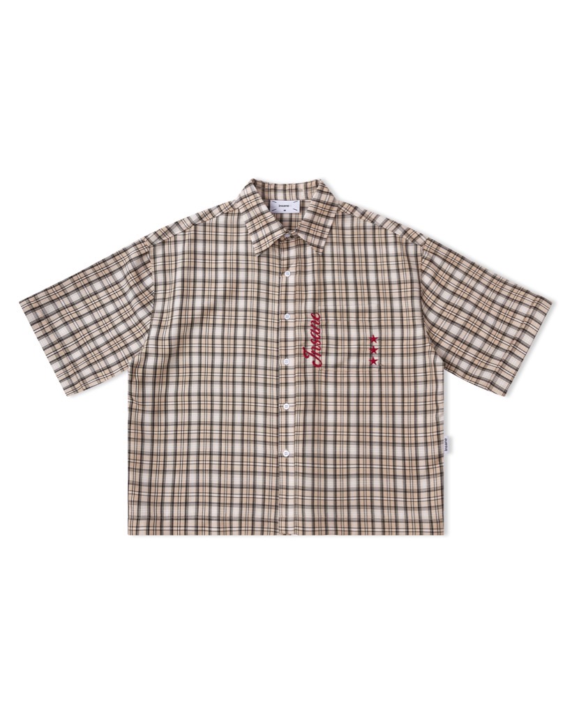 Insane® Plaid Shirt - Brown