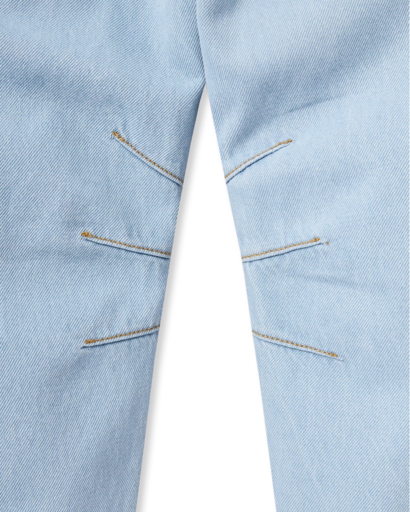 Insane® Cargo Denim Pants - Light Blue
