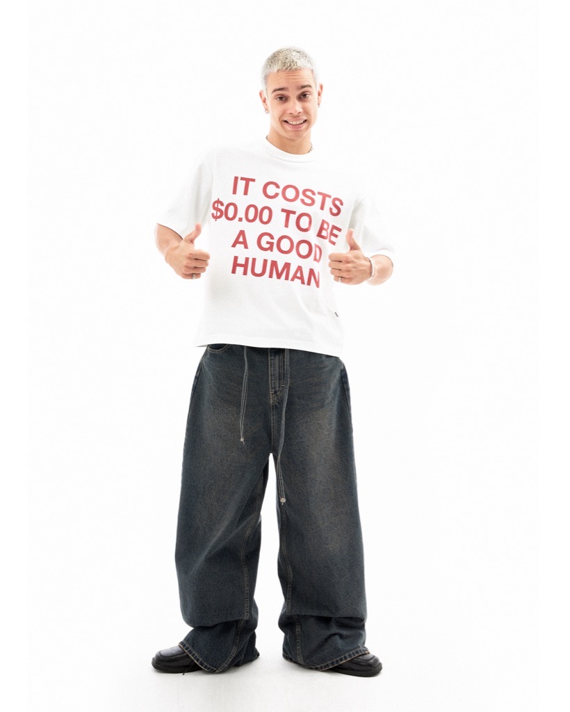 Insane® Good Human Tee - White