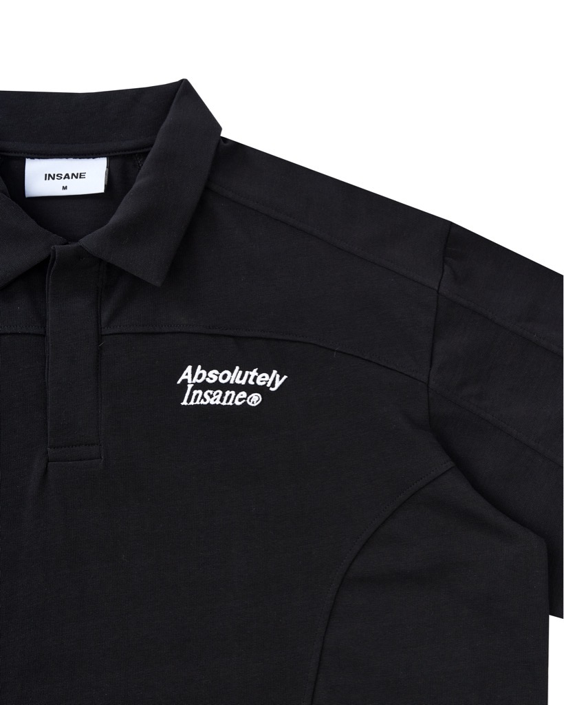 Insane® Mellow Polo - Black