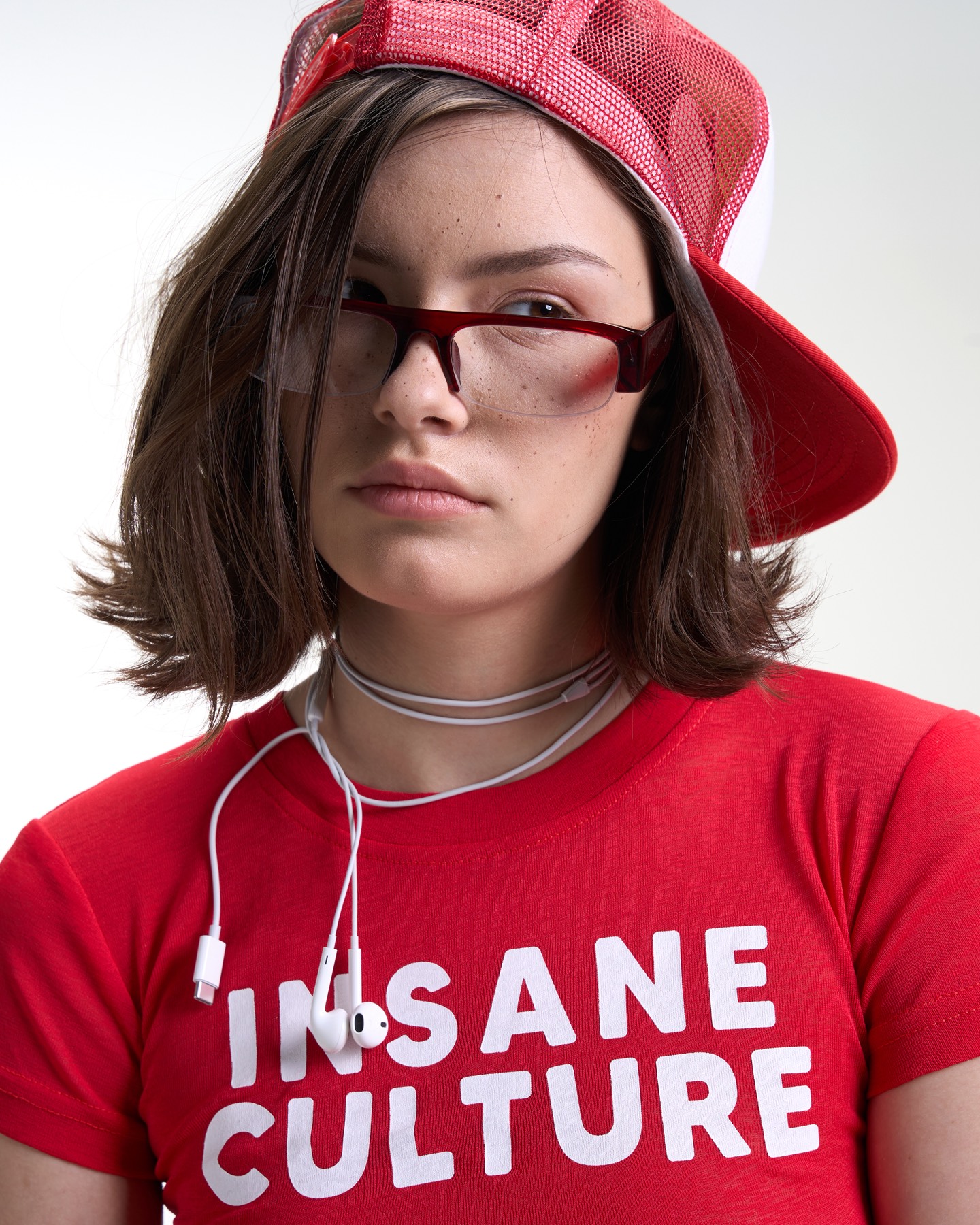 Insane® Culture Baby Tee - Red