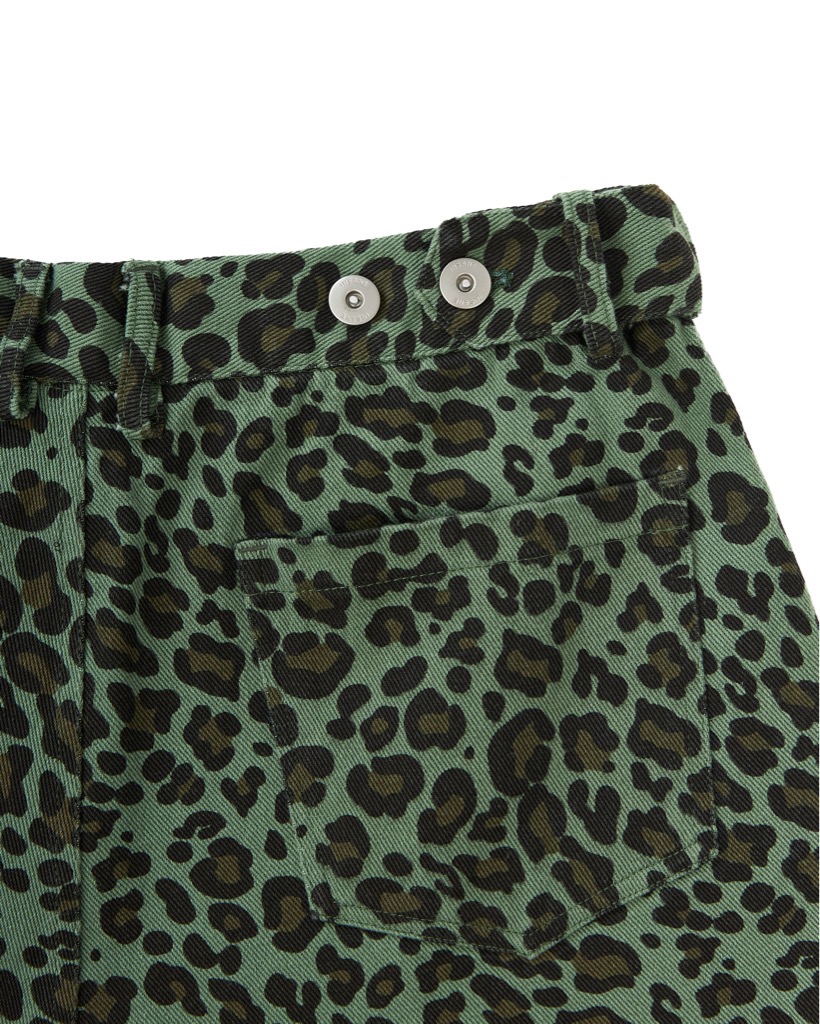 Insane® Leopard Jorts - Green