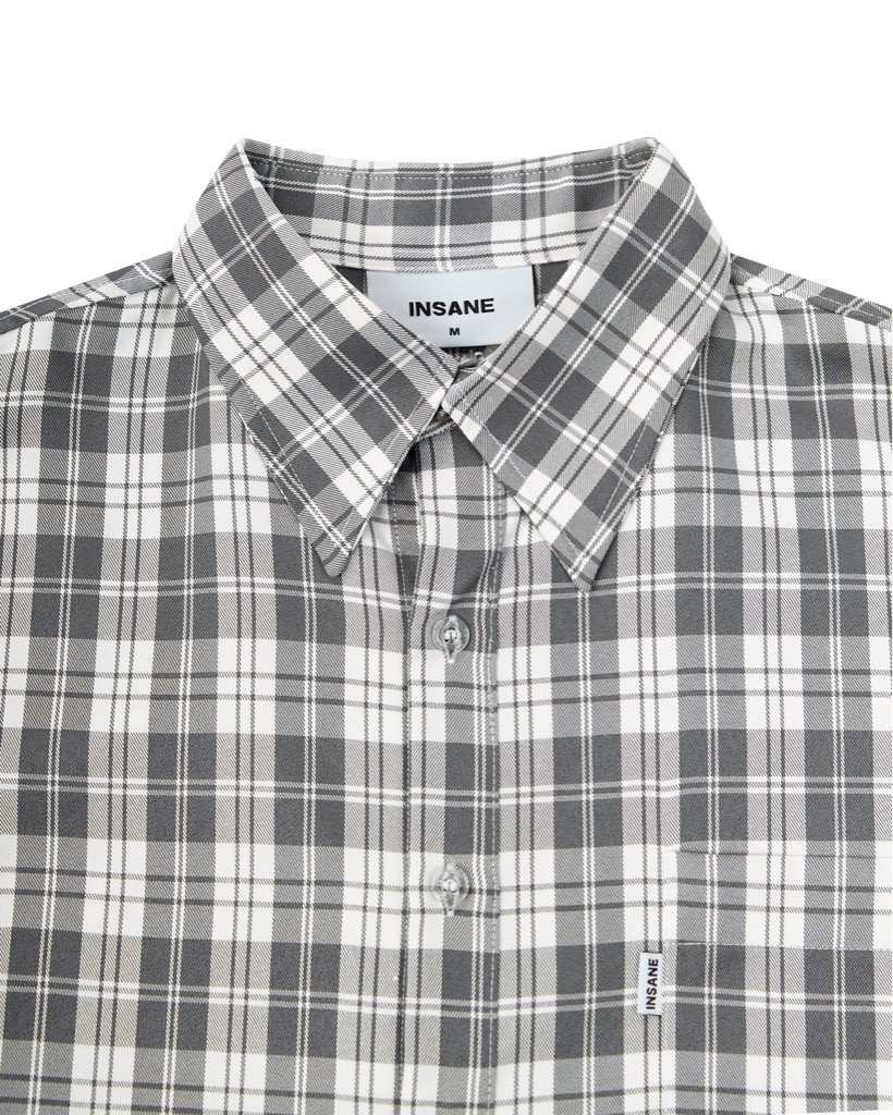 Insane® Plaid Shirt 2.0 - Grey