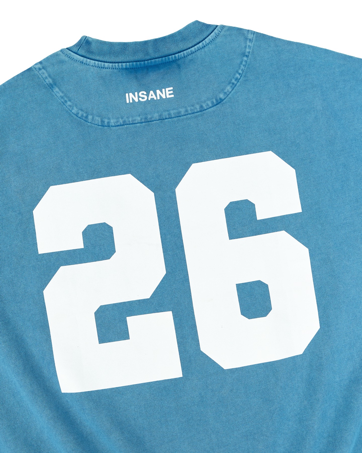 Insane® Culture 26 Washed Tee - Faded Blue
