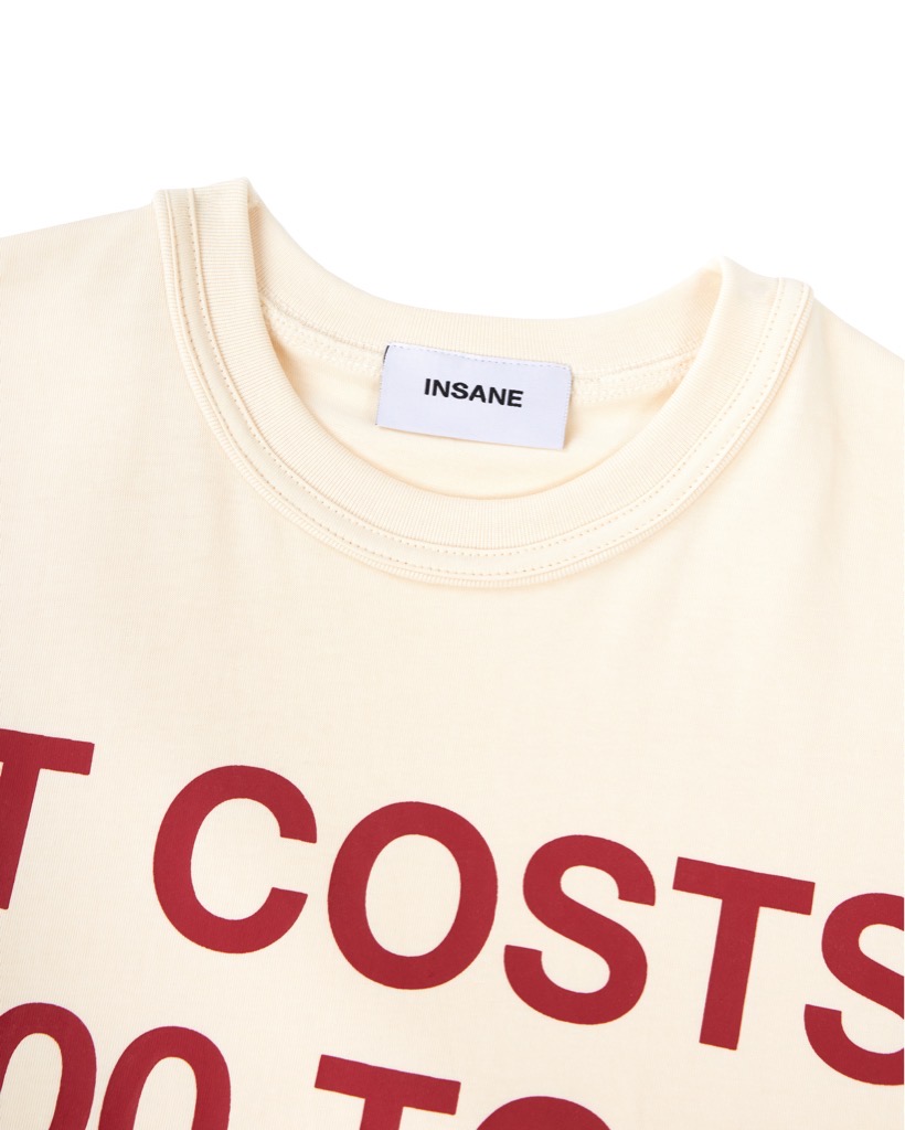 Insane® Good Human Tee - Cream