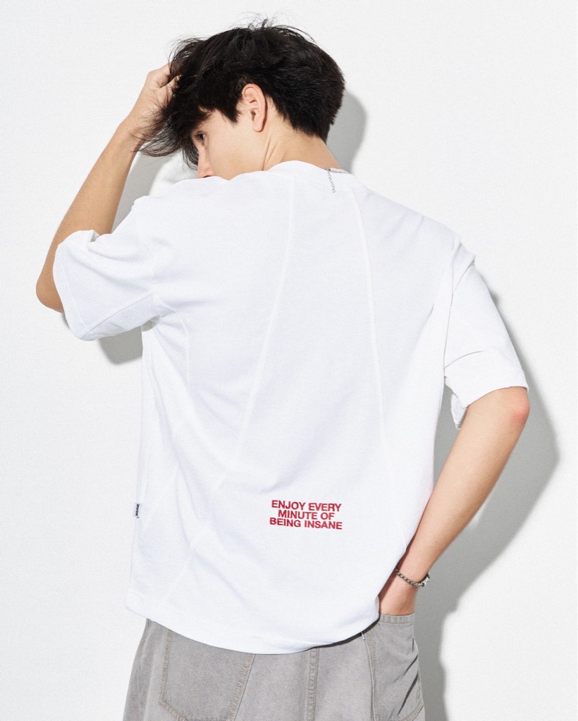 Insane® Logo Tee - White