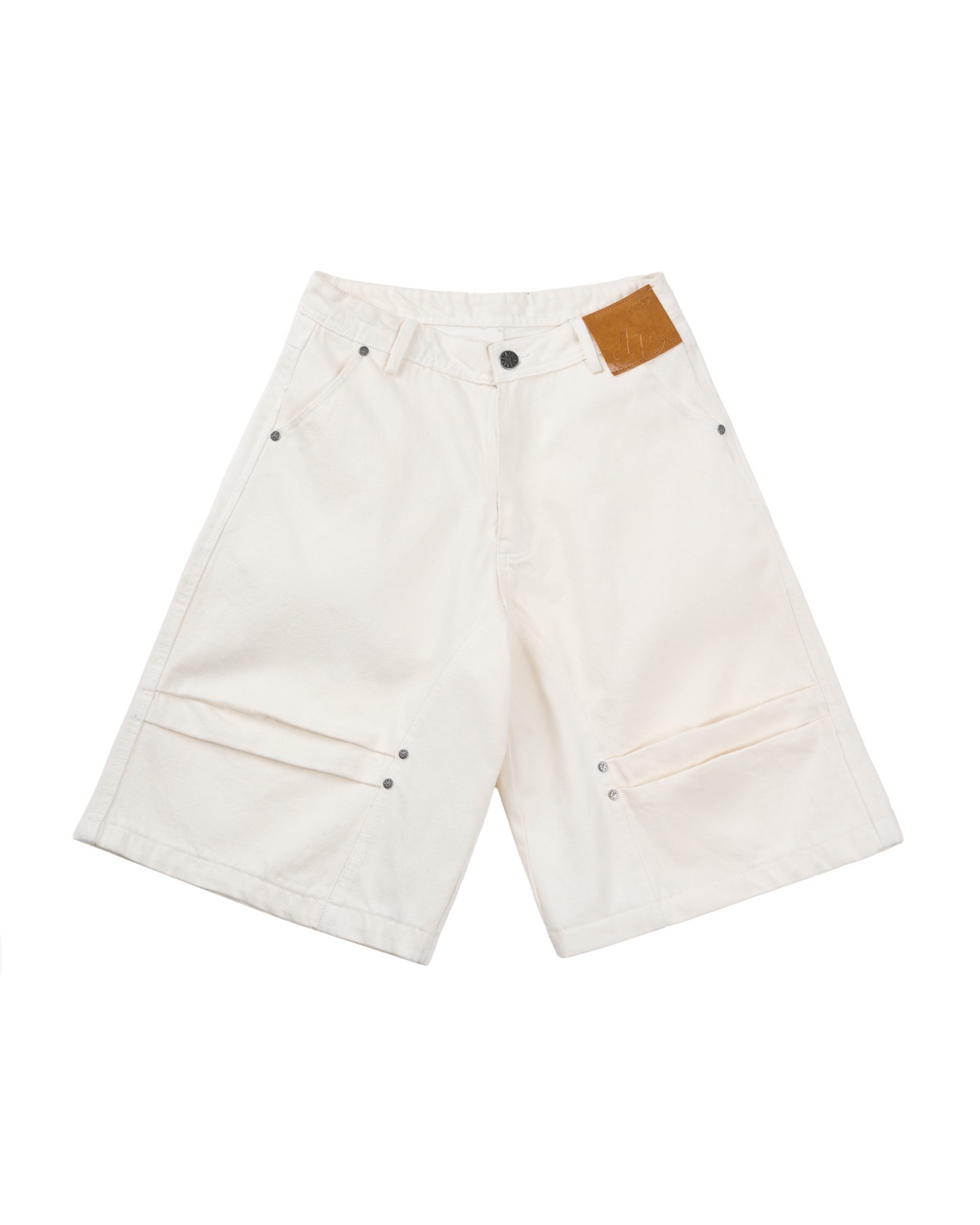 Insane® Rawline Jorts - White