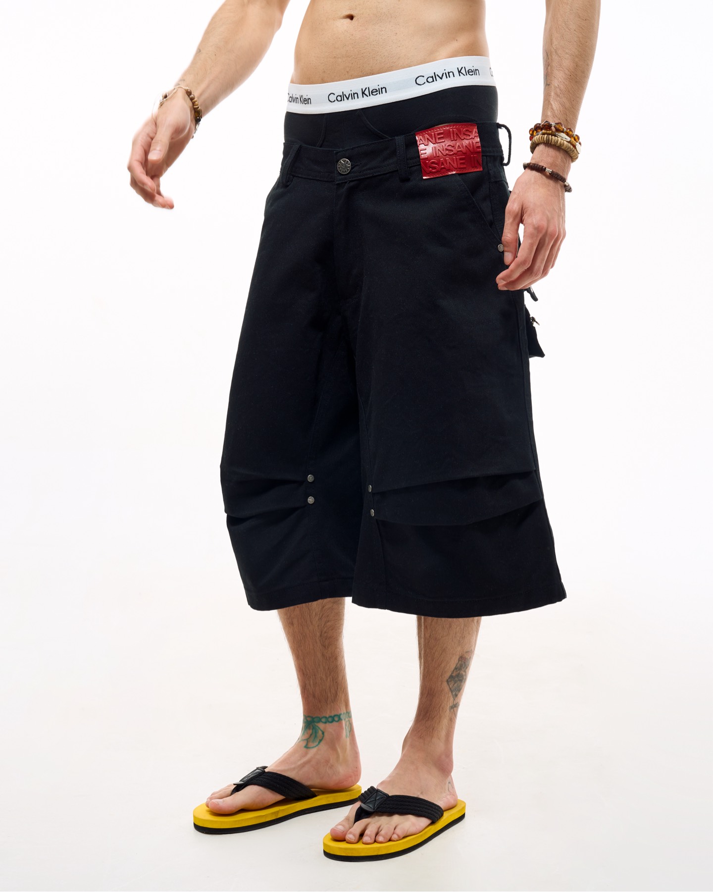Insane® Rawline Jorts - Black