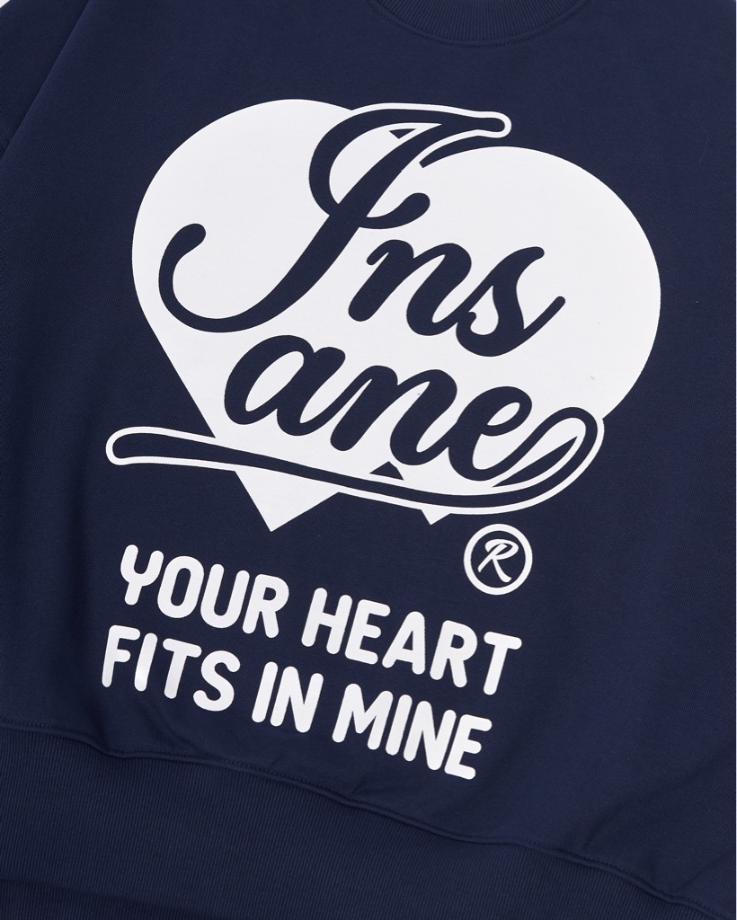 Insane® YHFIM Boxy Sweater - Navy