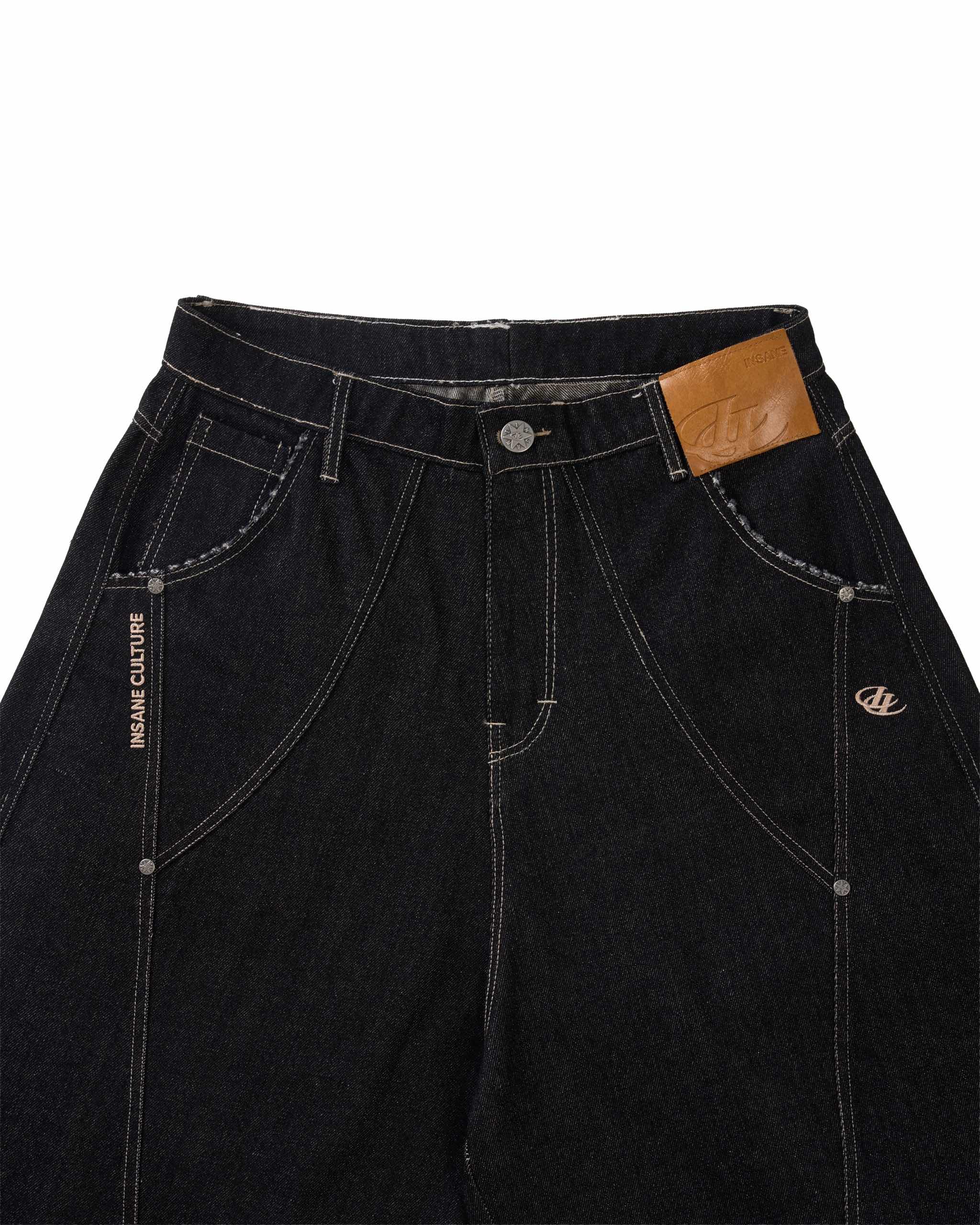 Insane® Smoke Raw Denim Jorts