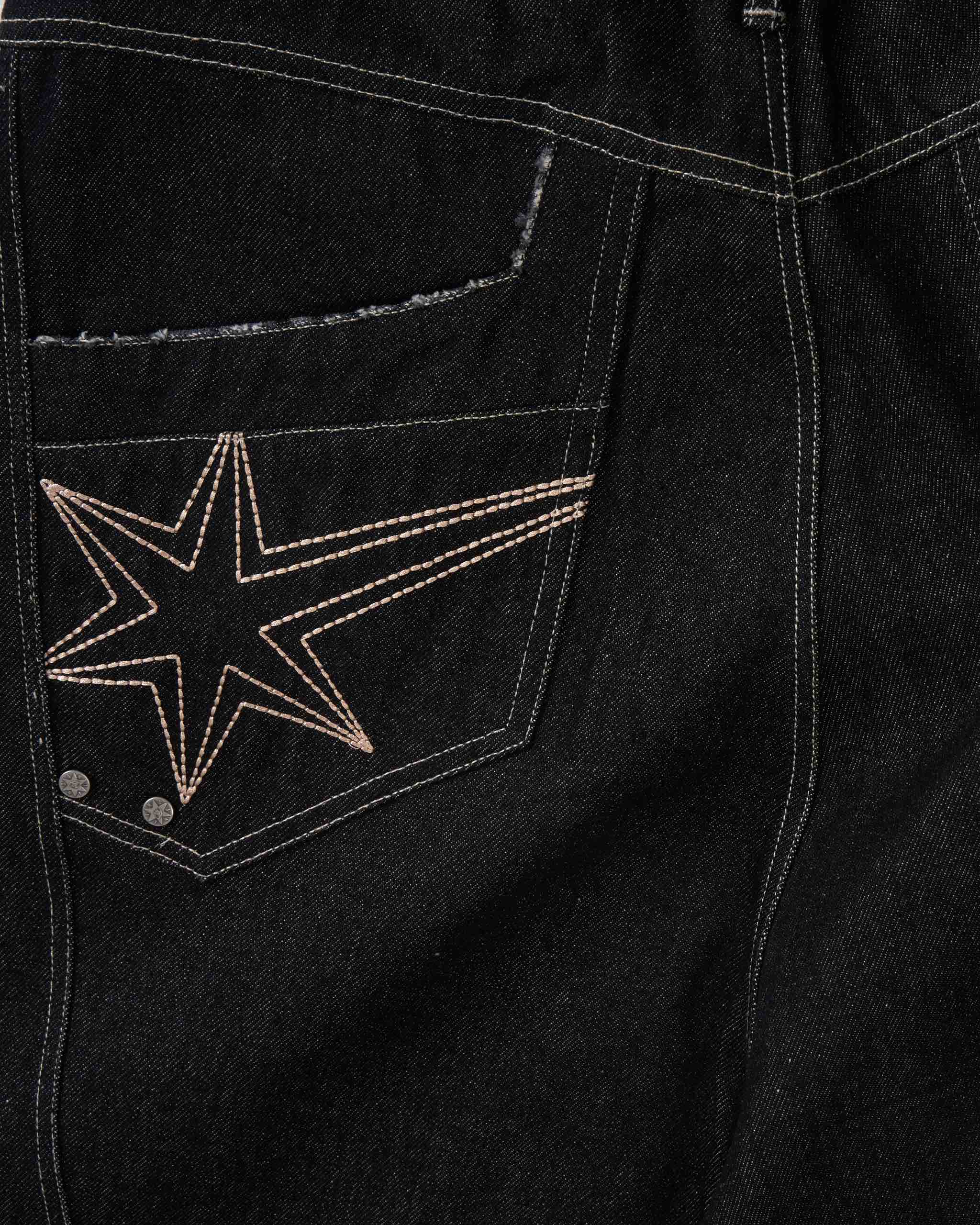 Insane® Smoke Raw Denim Jorts