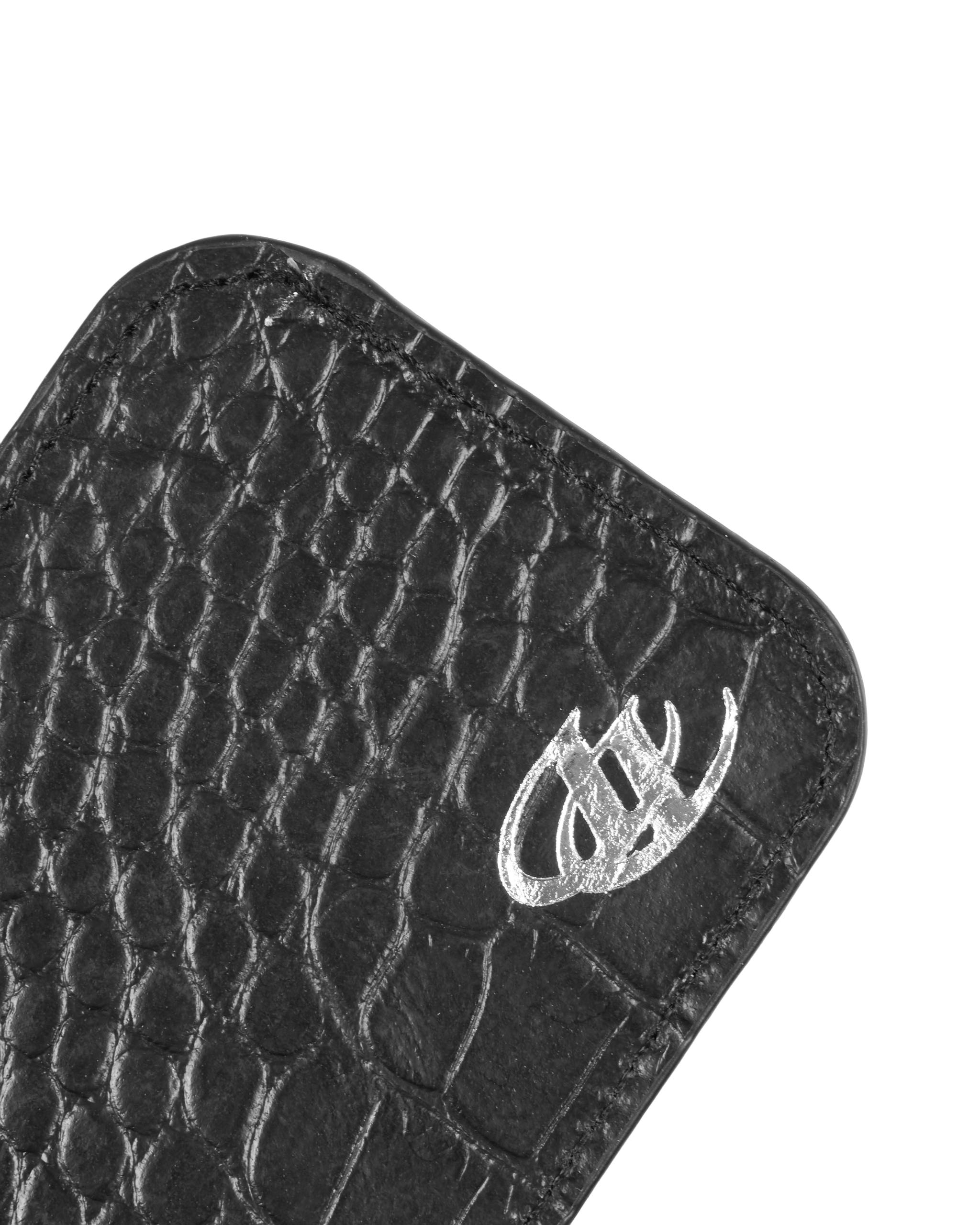 Insane® Card Holder - Black Croc